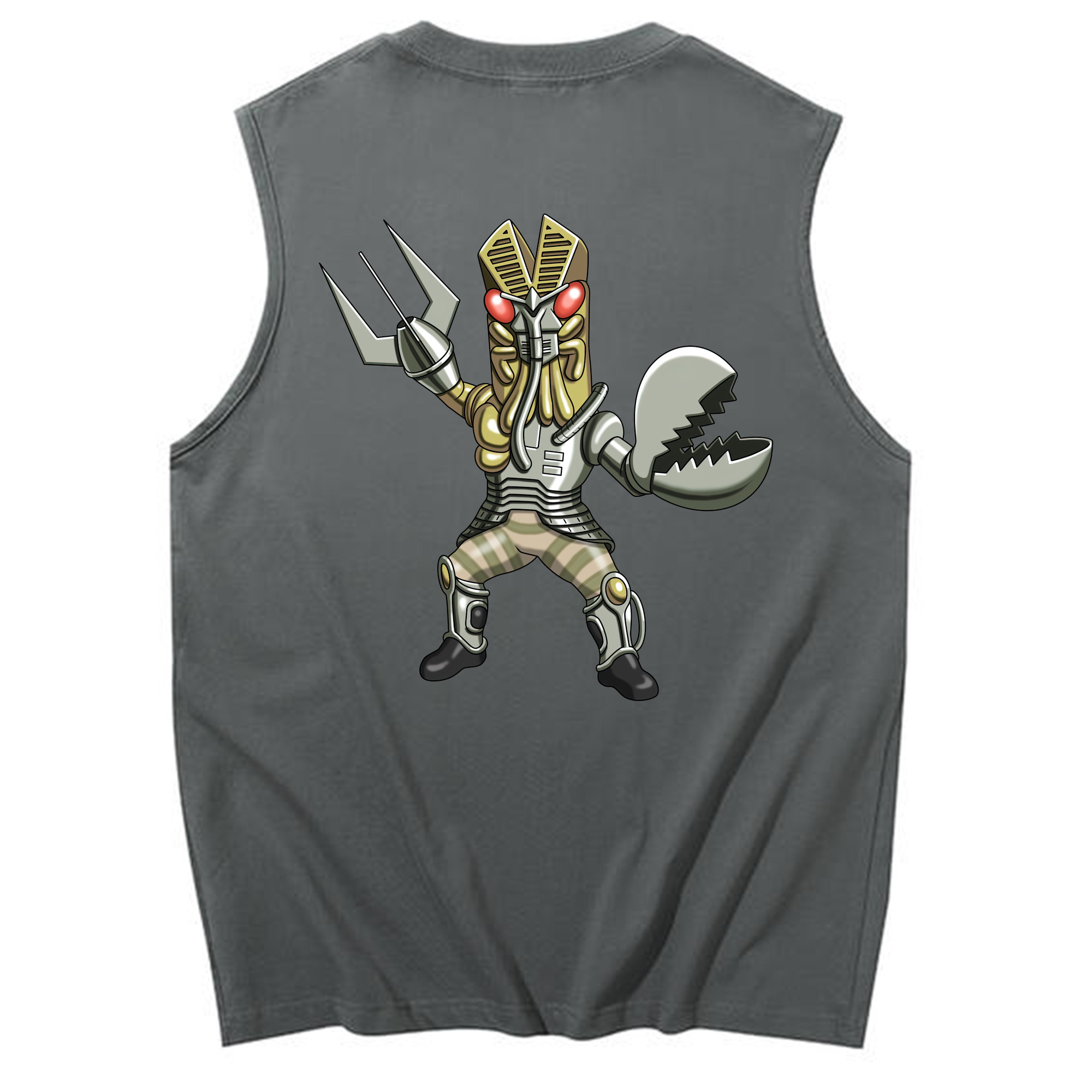 （画像用） ウルトラマン Ultraman コットン100％タンクトップ（背面プリント）